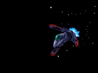 une photo d'Ã©cran de Hellfire sur Sega Megadrive
